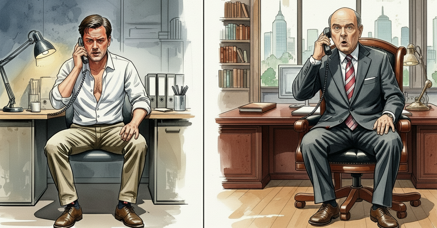 Bill's Heated Phone Conversation with CEO