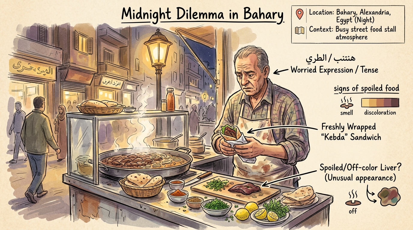 12. My Egyptian Version: The Liver Sandwich