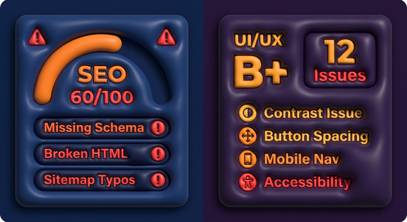 seo and ui/ux audit