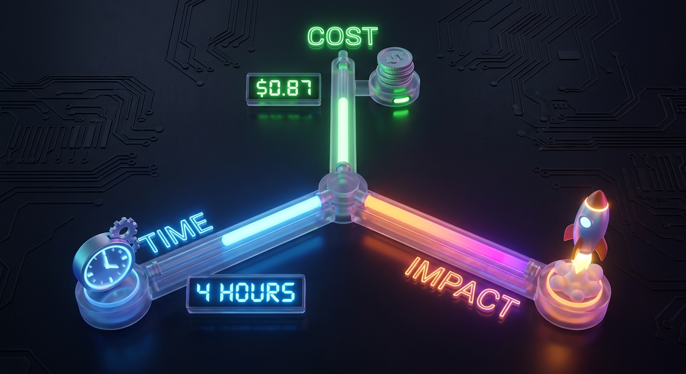 section 4: One afternoon. 37 million tokens. 87 cents.